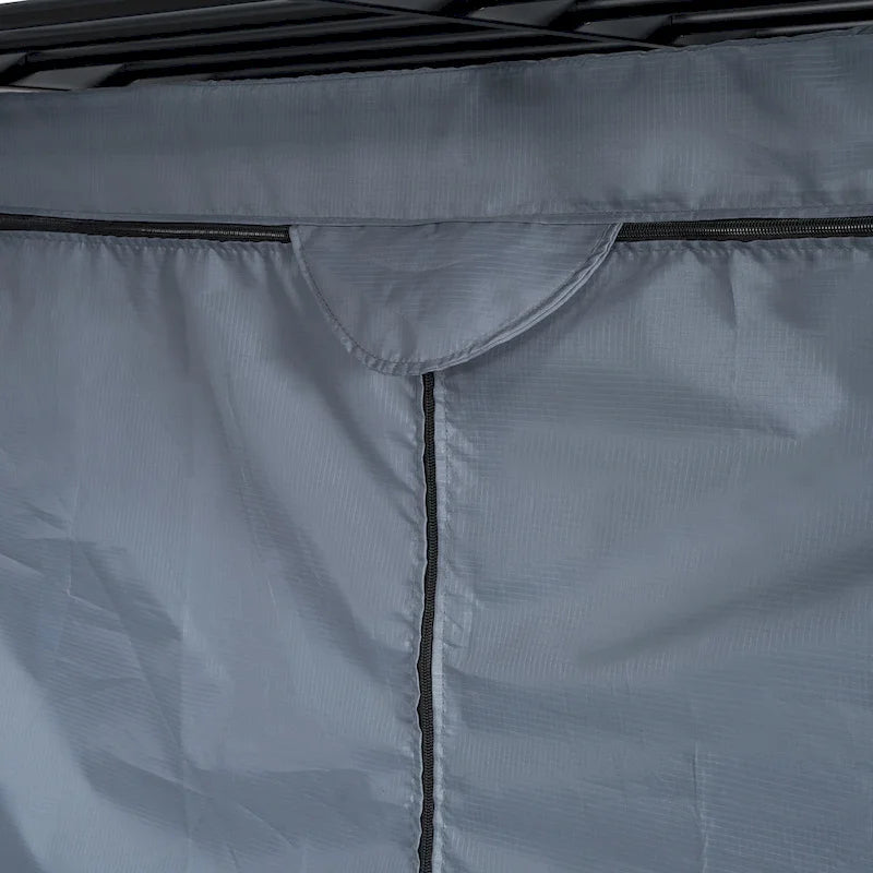 Metall-Etagenbett für zwei Personen mit Schreibtisch, Ablagefächern, Steckdose, LED-Licht und Kleiderschrank