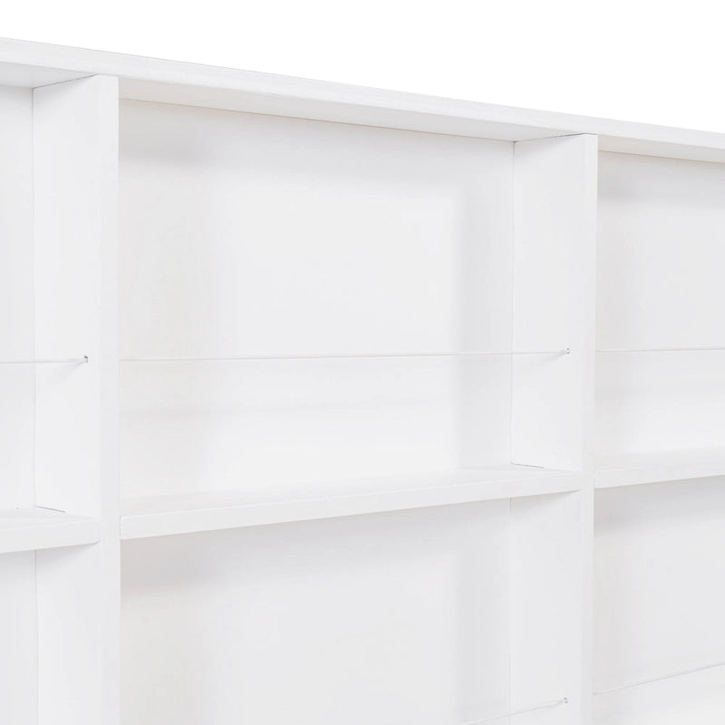 Houten bed in Full-formaat in huisstijl met onderschuifbed